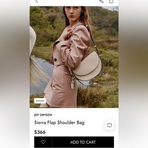 Joy Gryson Sierra Flap Shoulder Bag